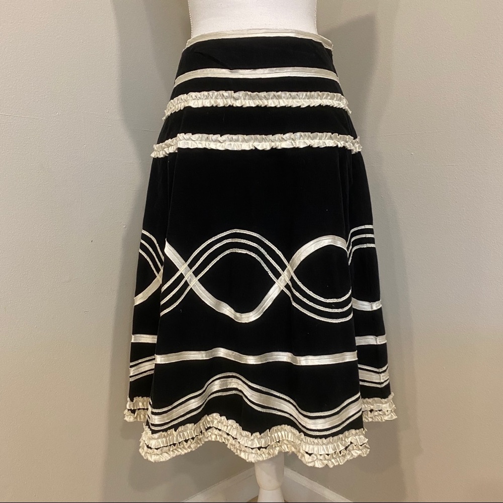 Anthropologie IPSA Corduroy Skirt